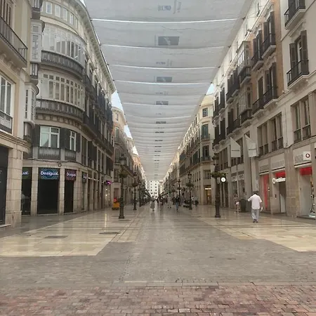Apto Carreterias Malaga Centro Exterior foto